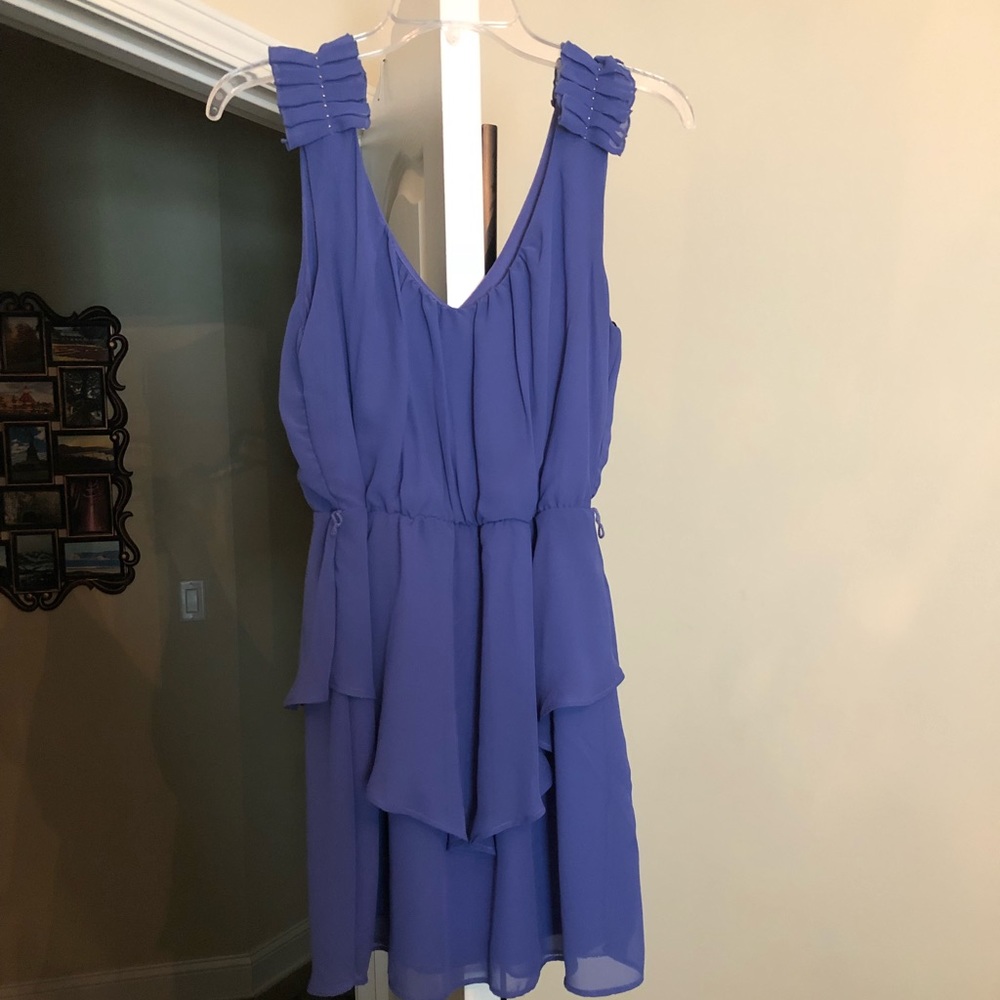 Gianni bini periwinkle dress